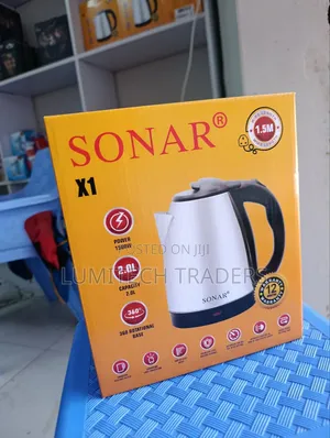 Sonar 2l Cordless Electric Kettle