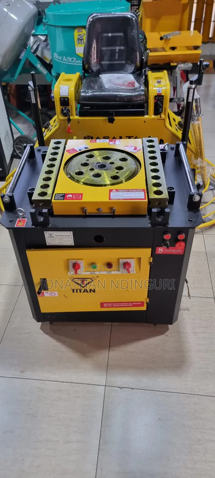 Steel Bar Bender Machine