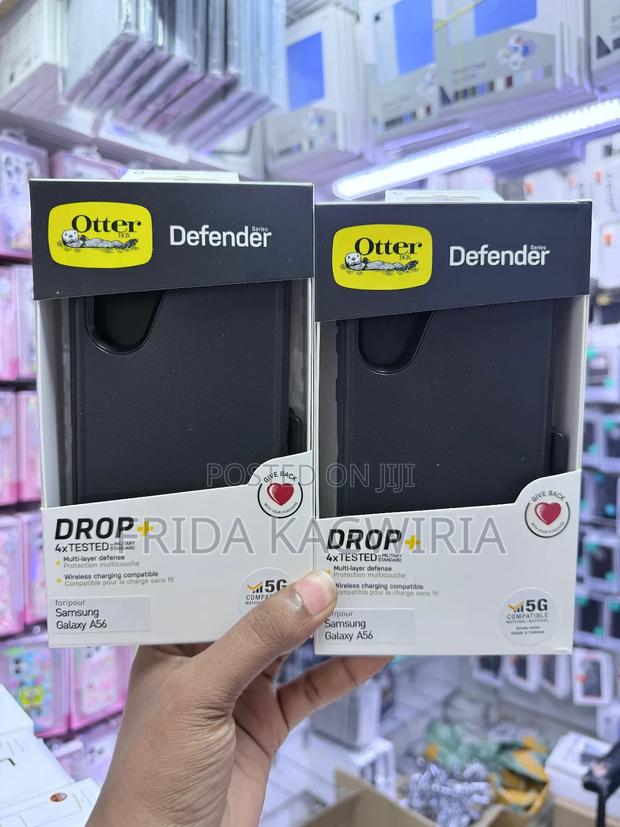 Otterbox Defender Rugged Shockproof Back Cover For Samsung A56 - thumbnail 3