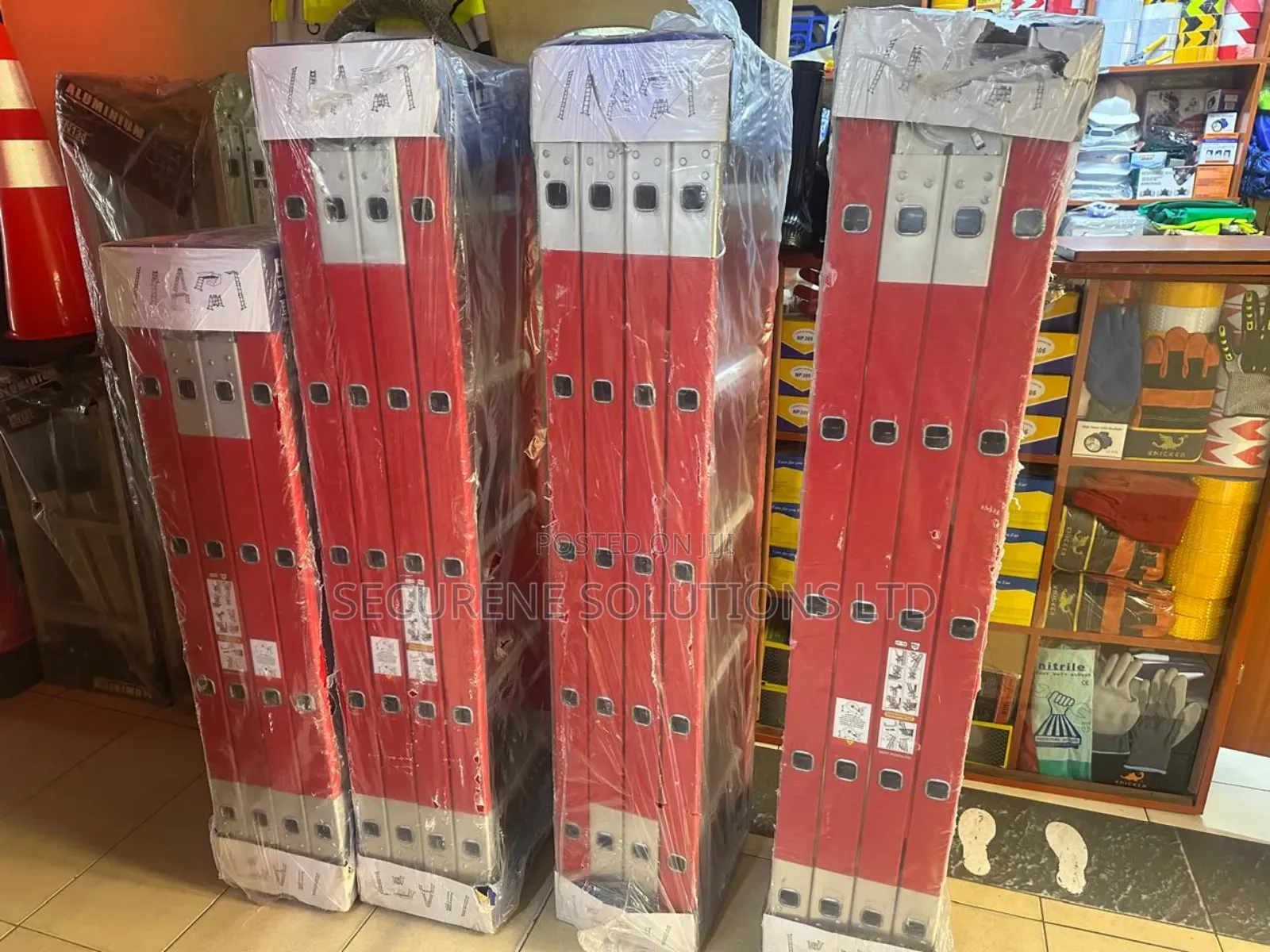 4by5/20ft/5.7meters Fibreglass Multipurpose Ladder