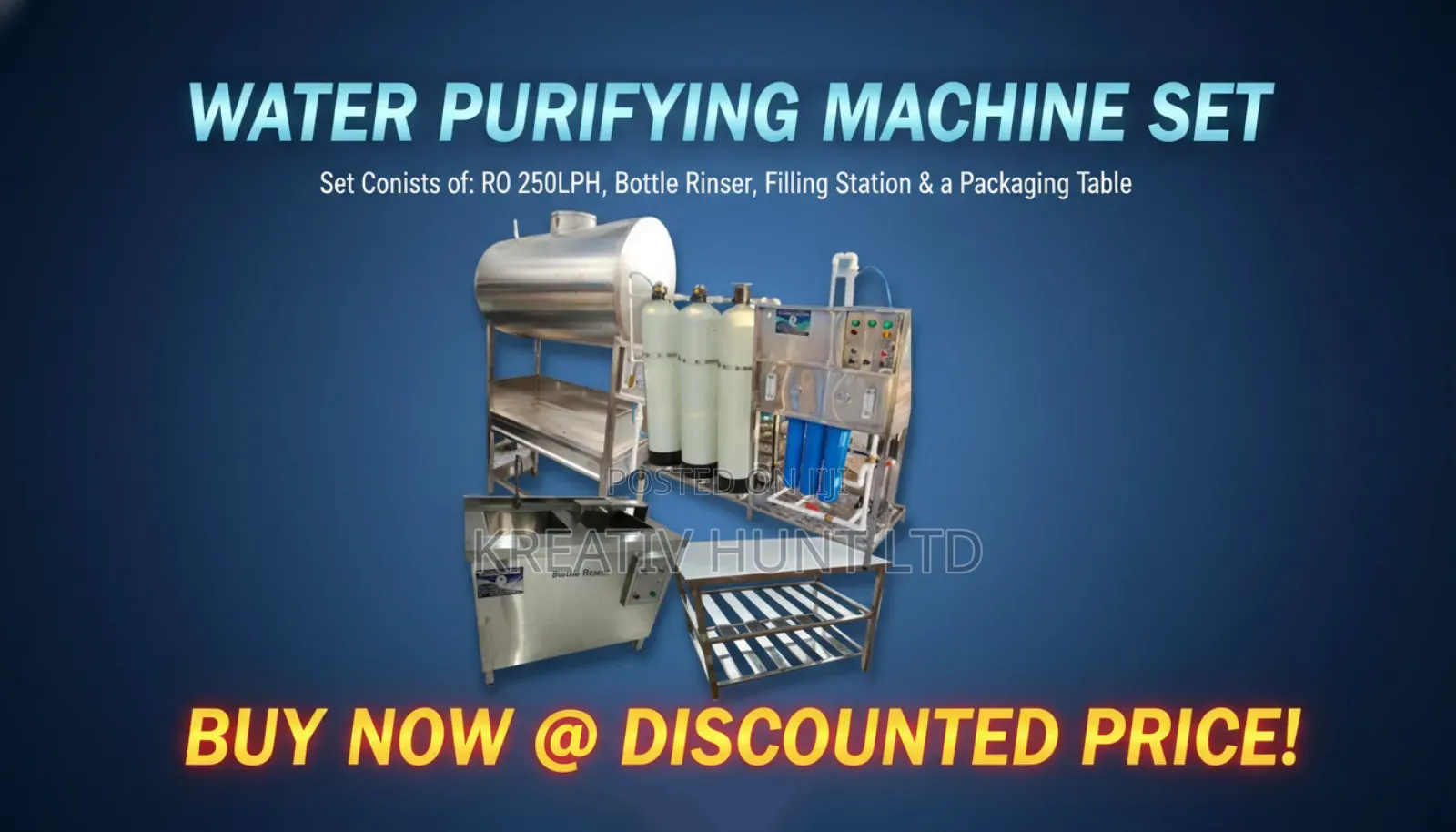 Water Purifying Machine