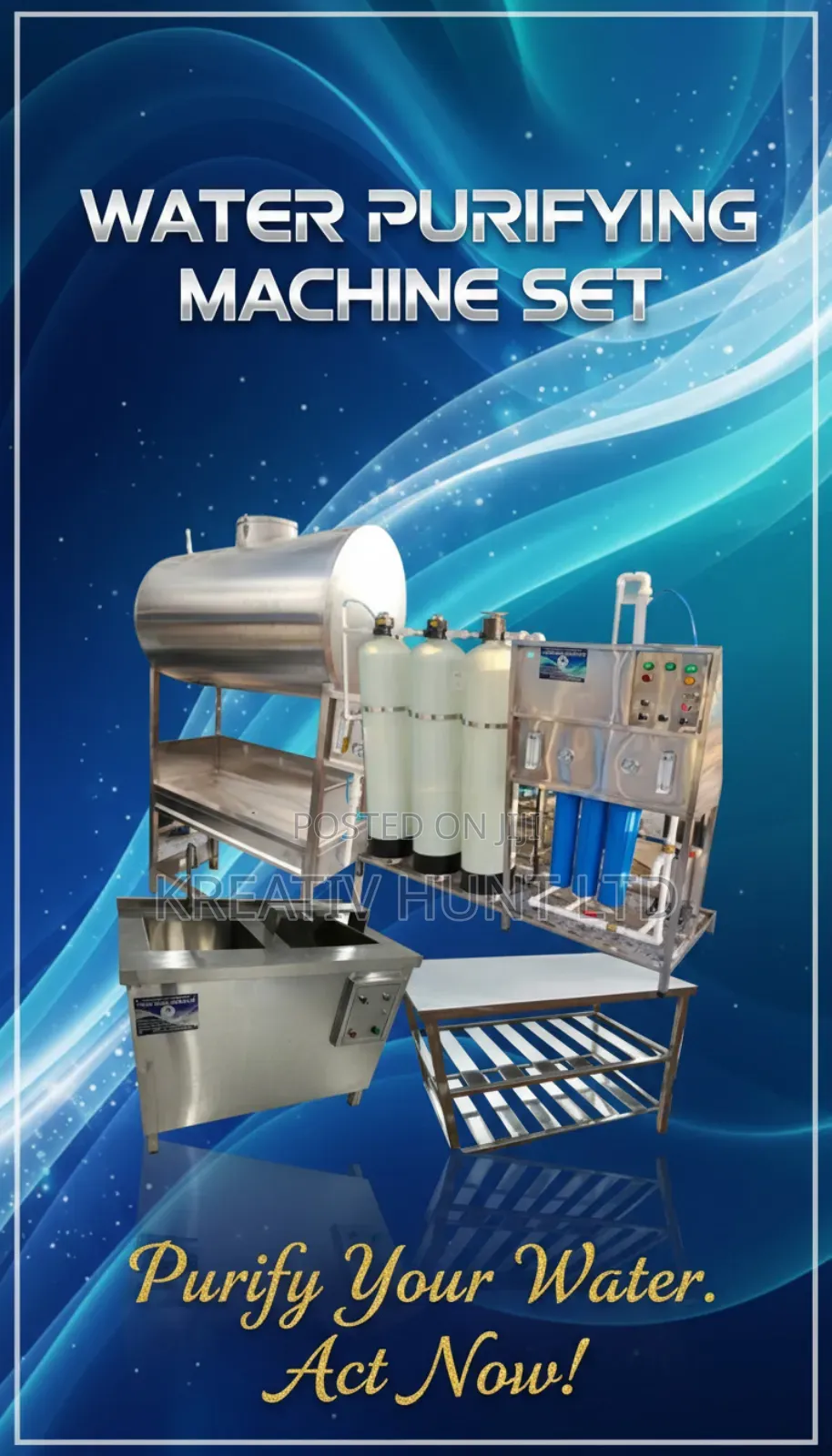 Water Purifying Machine