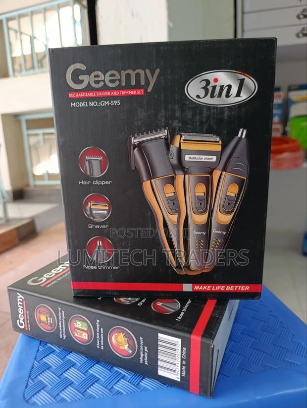 Geemy 3 in 1 Rechargeable Shaver - main view