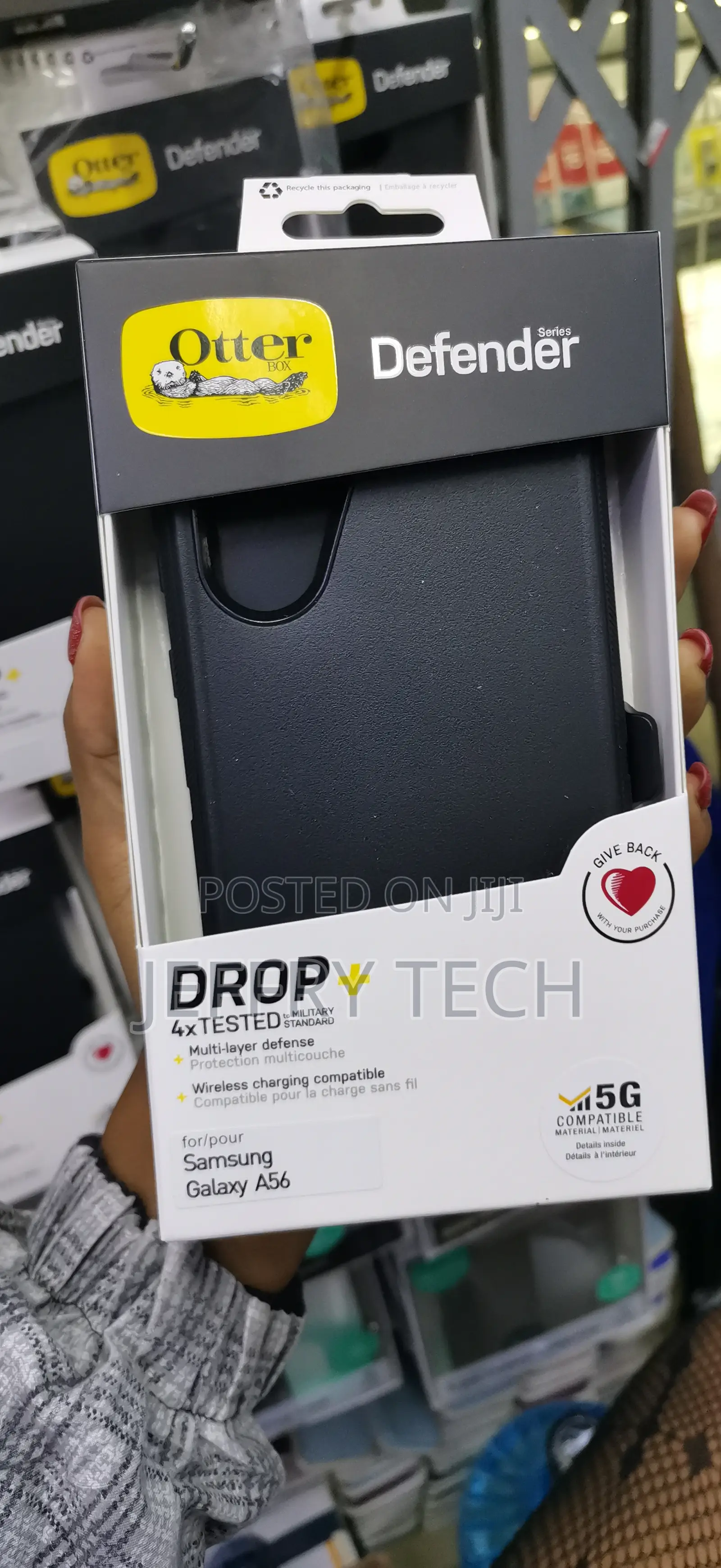 Ripes Otterbox Defender Case for Samsung Galaxy A56 5g, Shockproof