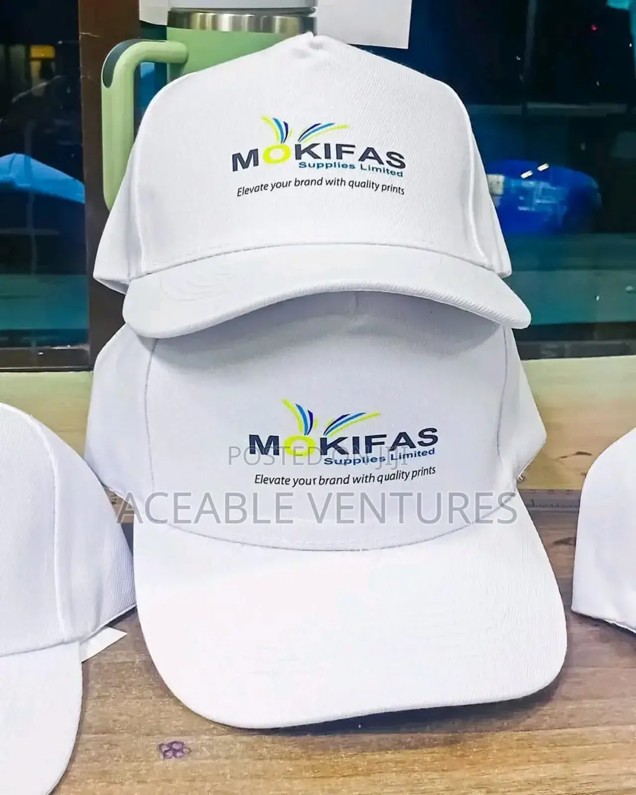Branded Baseball Caps