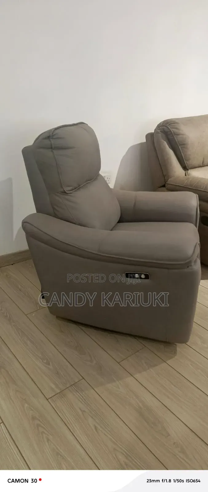 Automatic Single Seater Recliner Sofa