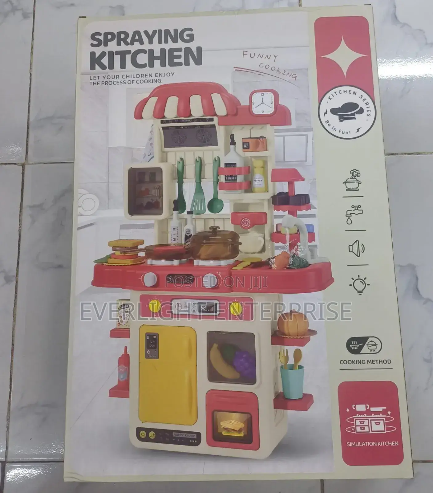 Spraying Kitchen Set