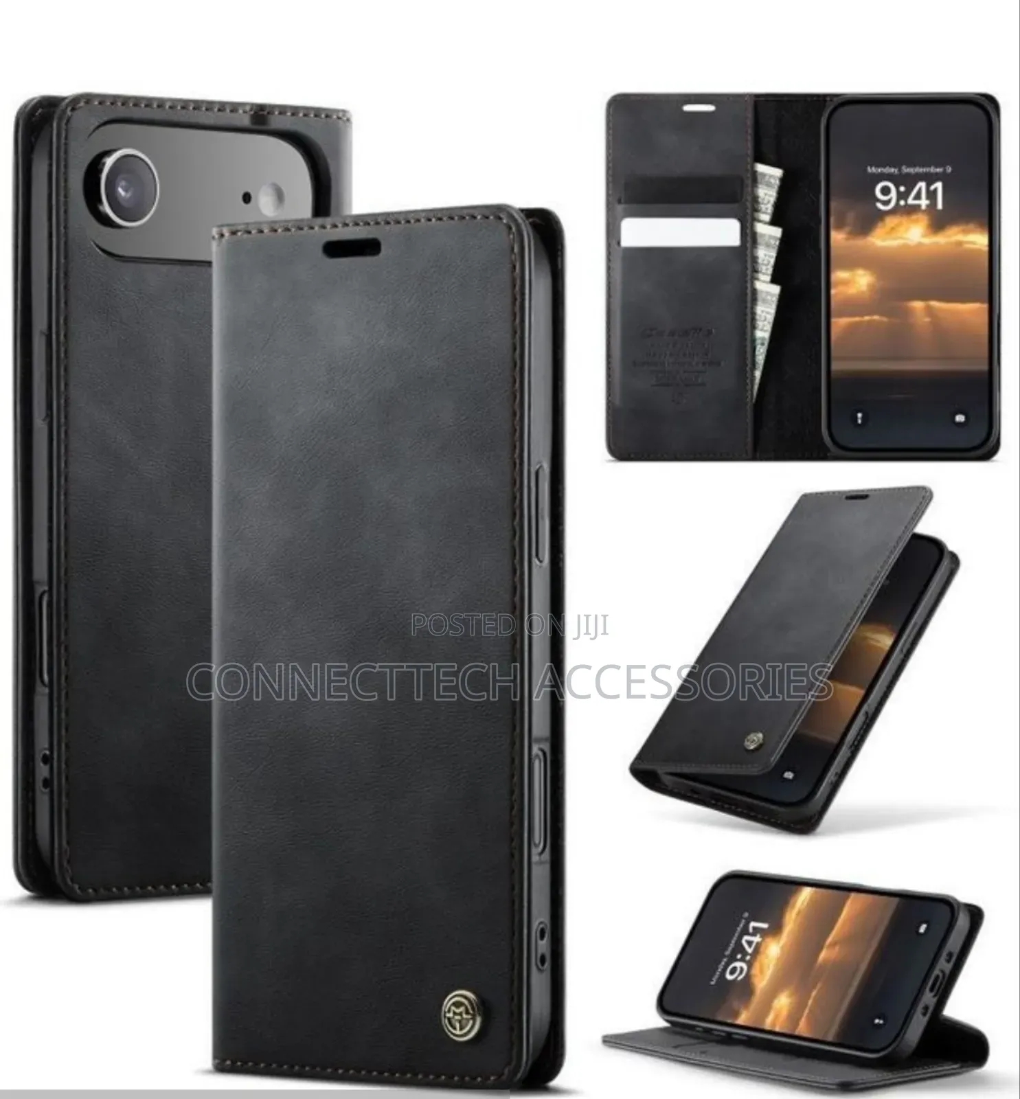 iPhone 17 Air Caseme Flip Cover With Card Holder Slots