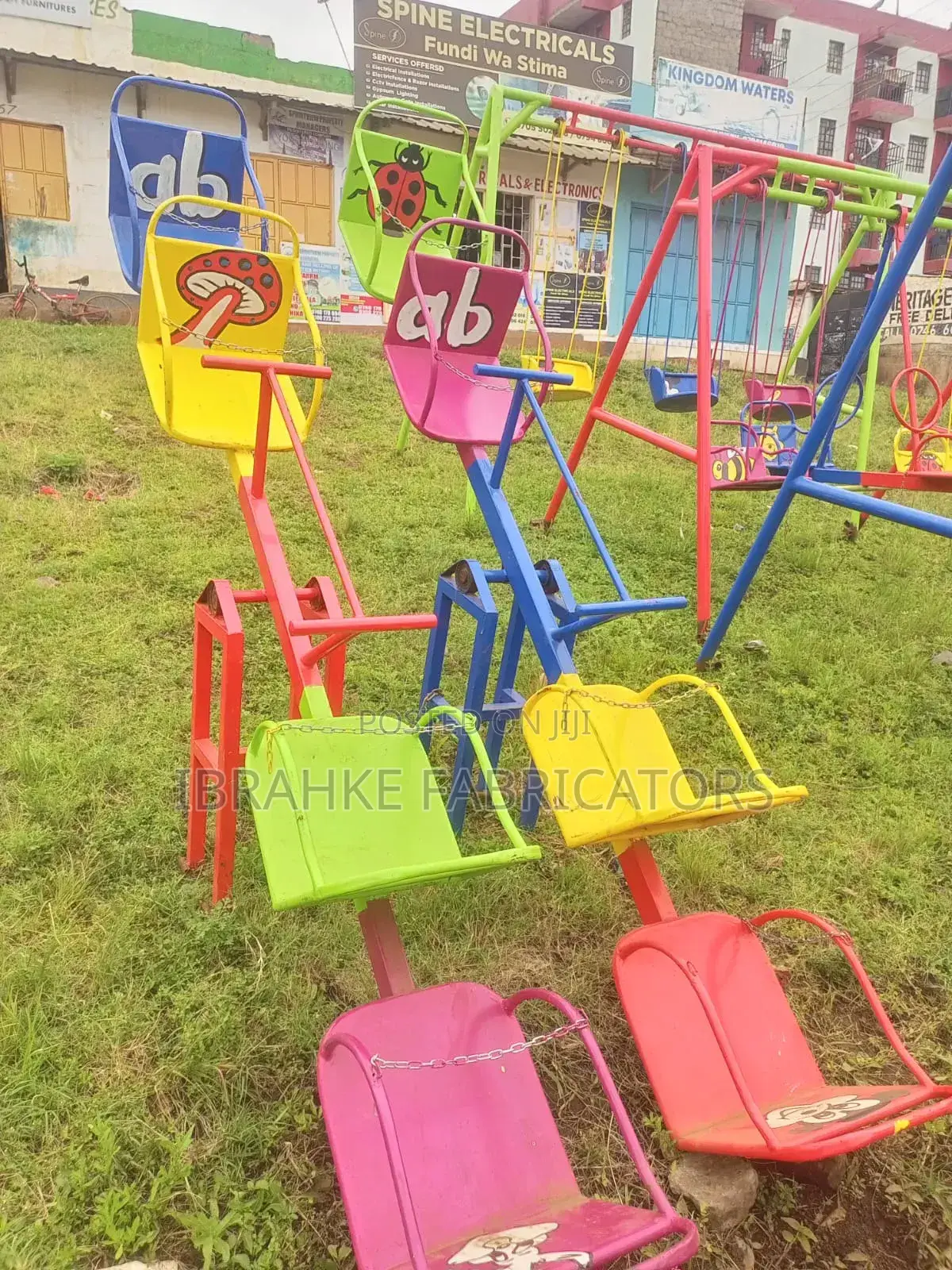 Seesaws Swing Slides