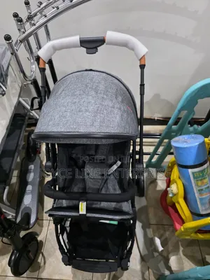 Baby Stroller – Grey / Black / Khaki