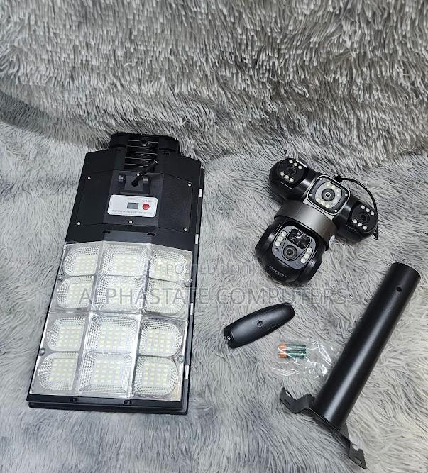 4g Floodlight Camera Solar Powered Outdoor With Motion Detection - main view