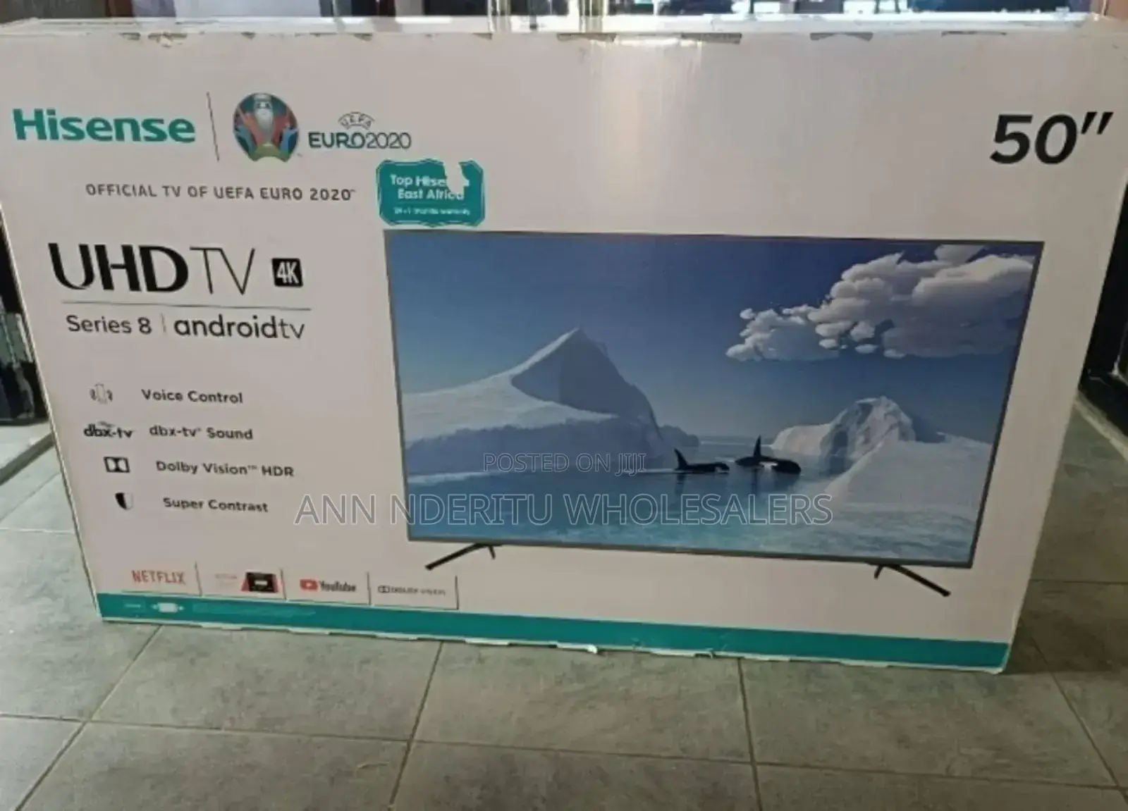 With Warranty Uhd 4 K Hisense 50 Inch Television