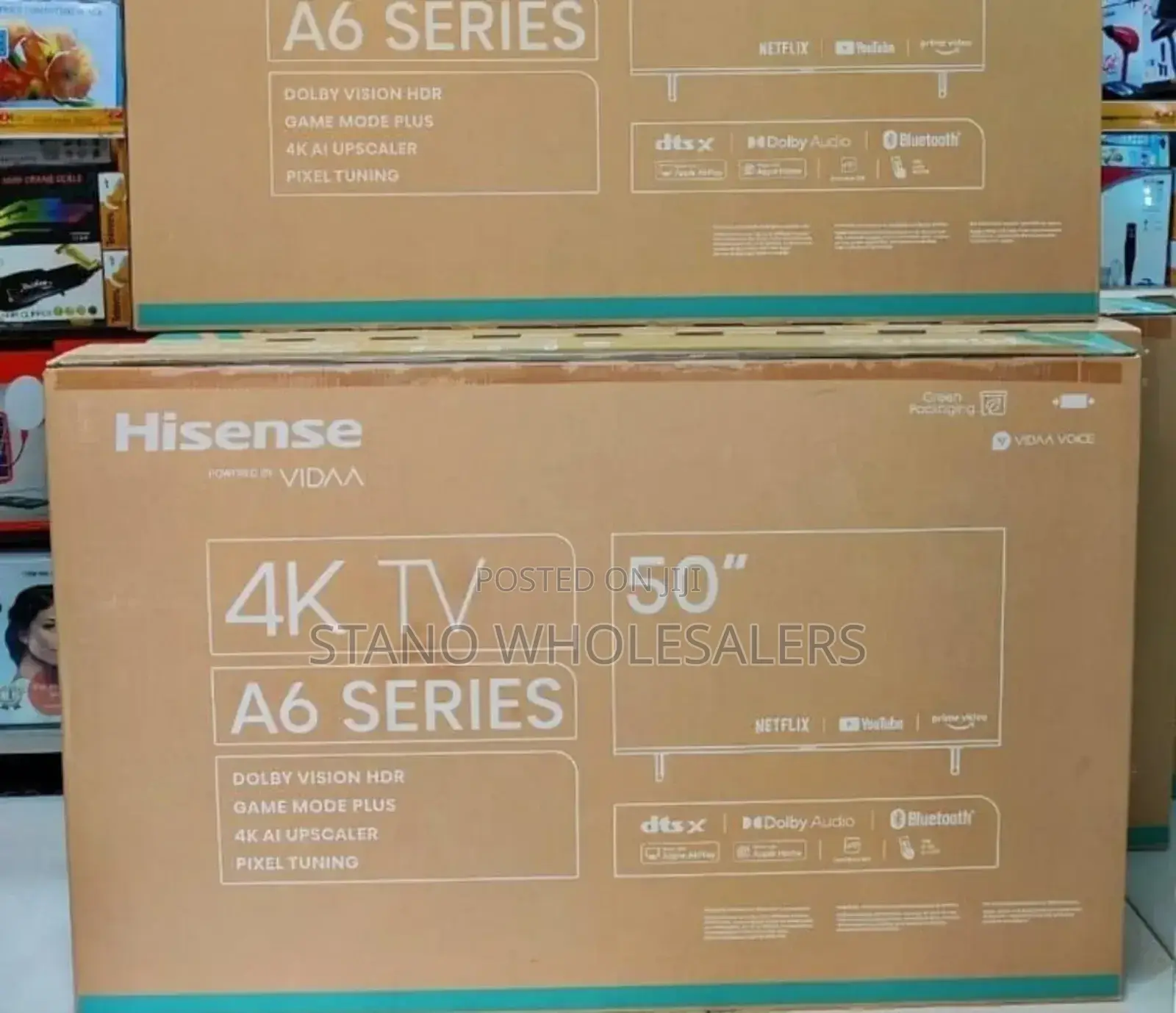 Bluetooth Enabled 50 Inch 4 K A6 Hisense Tv