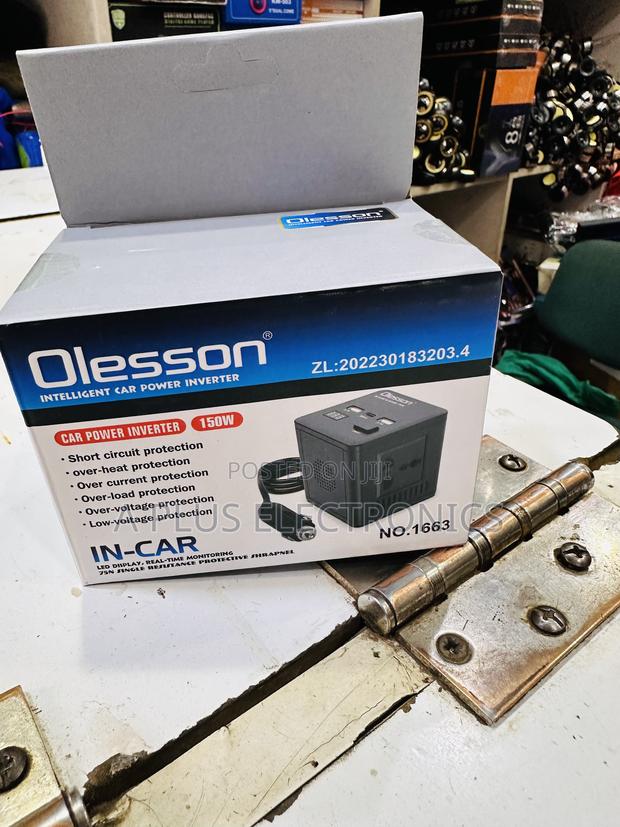 Olesson 1663 Car Inverter – Reliable Vehicle Power Supply