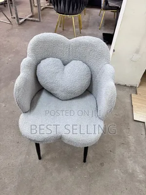 White Leathered Dinning Chair