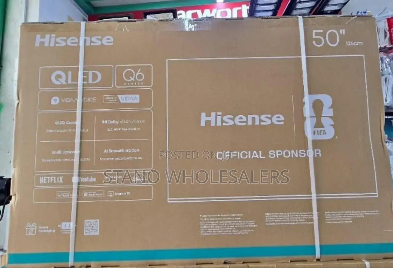 Q6 Qled Hisense 50 Inch Television
