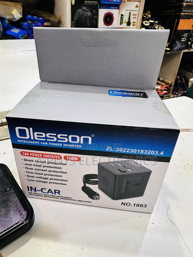 Olesson 1663 Car Inverter – Portable Power for Cars Suvs - main view