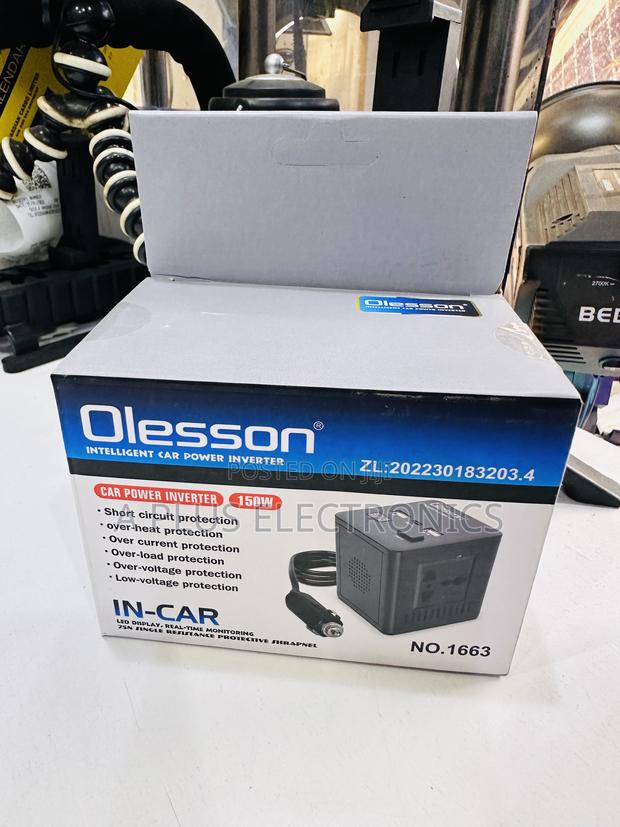 Olesson 1663 Car Inverter – Portable Power for Cars Suvs - thumbnail 2