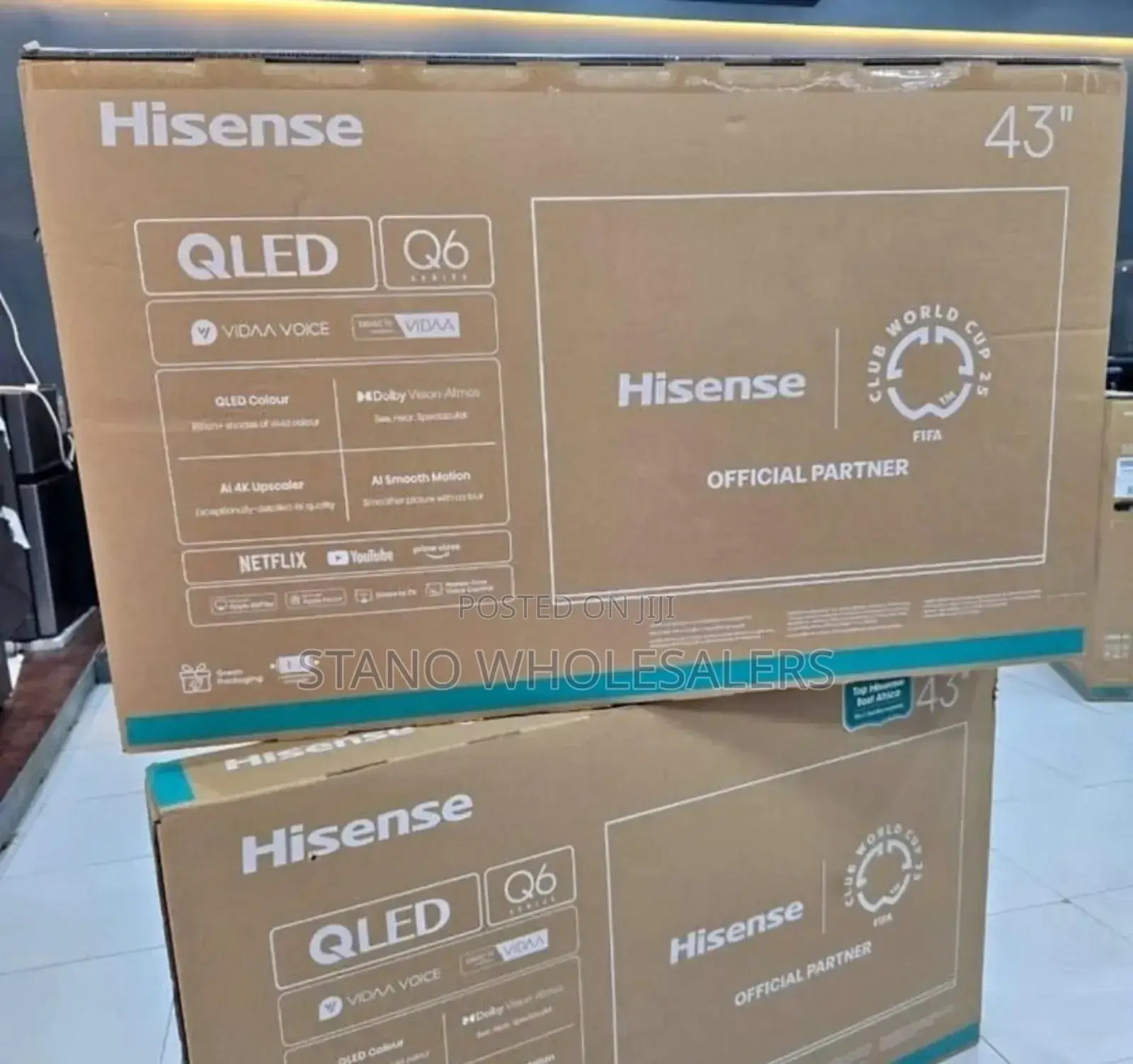 New Model Qled Hisense 43 Inch Smart Tv