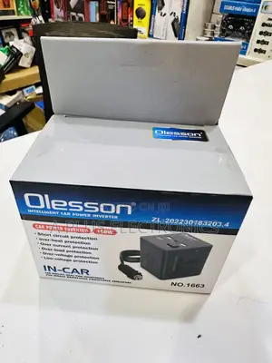 Olesson 1663 Car Inverter – Strong Safe Car Power Solution