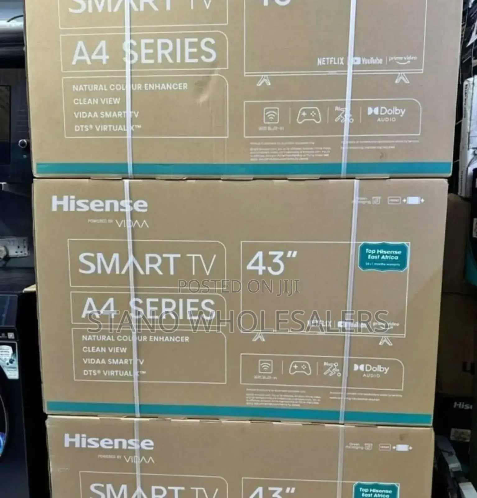 Youtube Netflix Hisense 43 Inch A4 Series Smart Tv