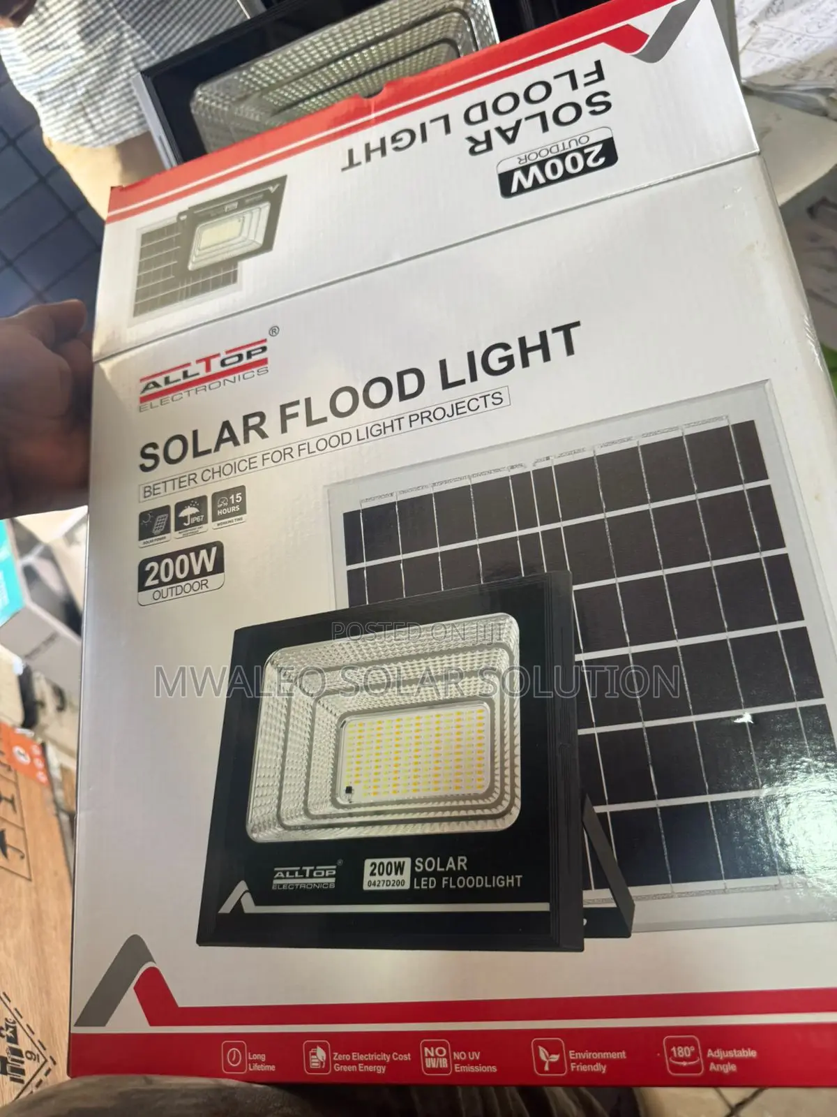 200w Alltops Solar Floodlight