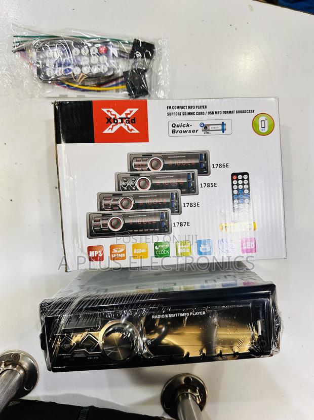 1788 Detachable Face Car Radio– Usb, Aux Memory Card Support - thumbnail 2