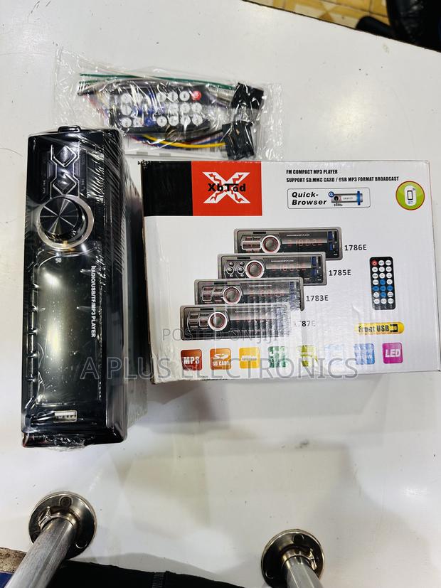 1788 Detachable Face Car Radio– Usb, Aux Memory Card Support - main view