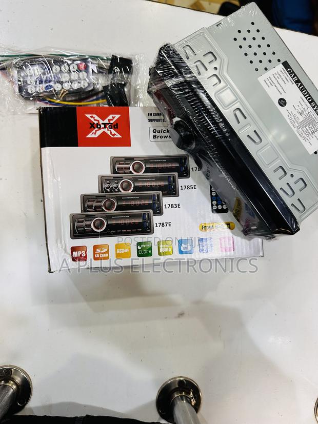 1788 Detachable Face Car Radio – Bluetooth, Usb Fm Player - main view