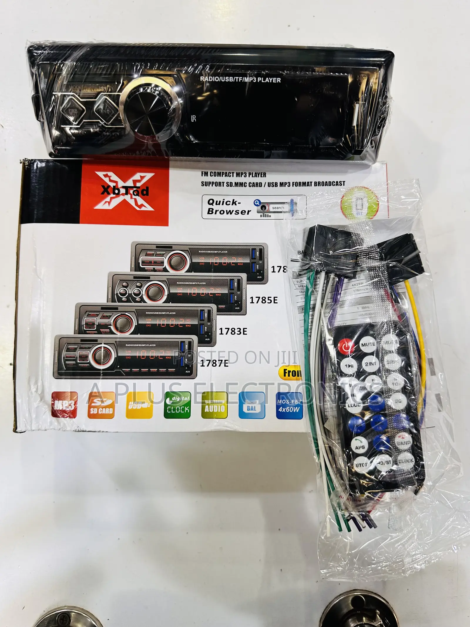 1788 Detachable Face Car Radio – Affordable Car Audio System