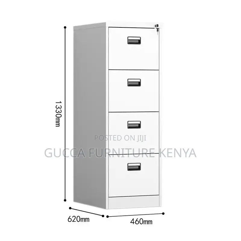 4-drawers Metallic Office Storage Cabinet