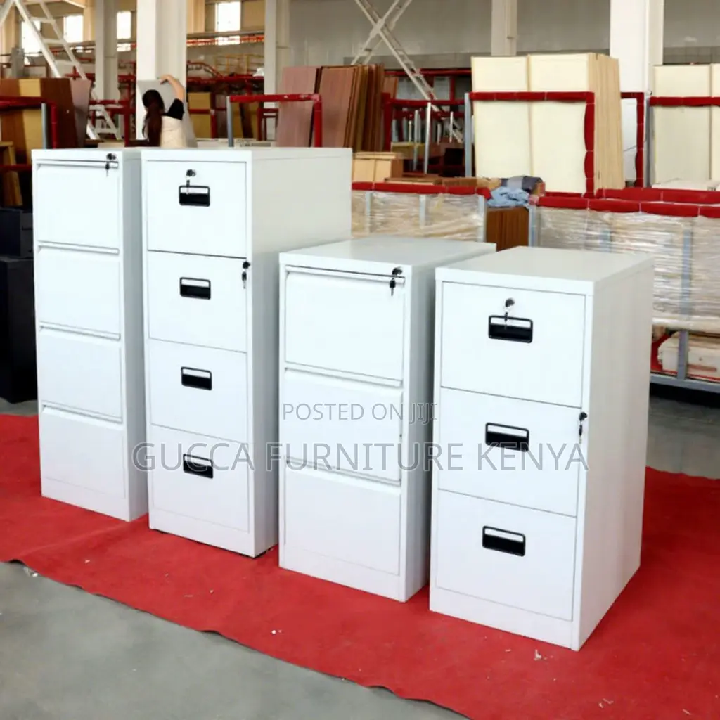4-drawers Metallic Office Storage Cabinet