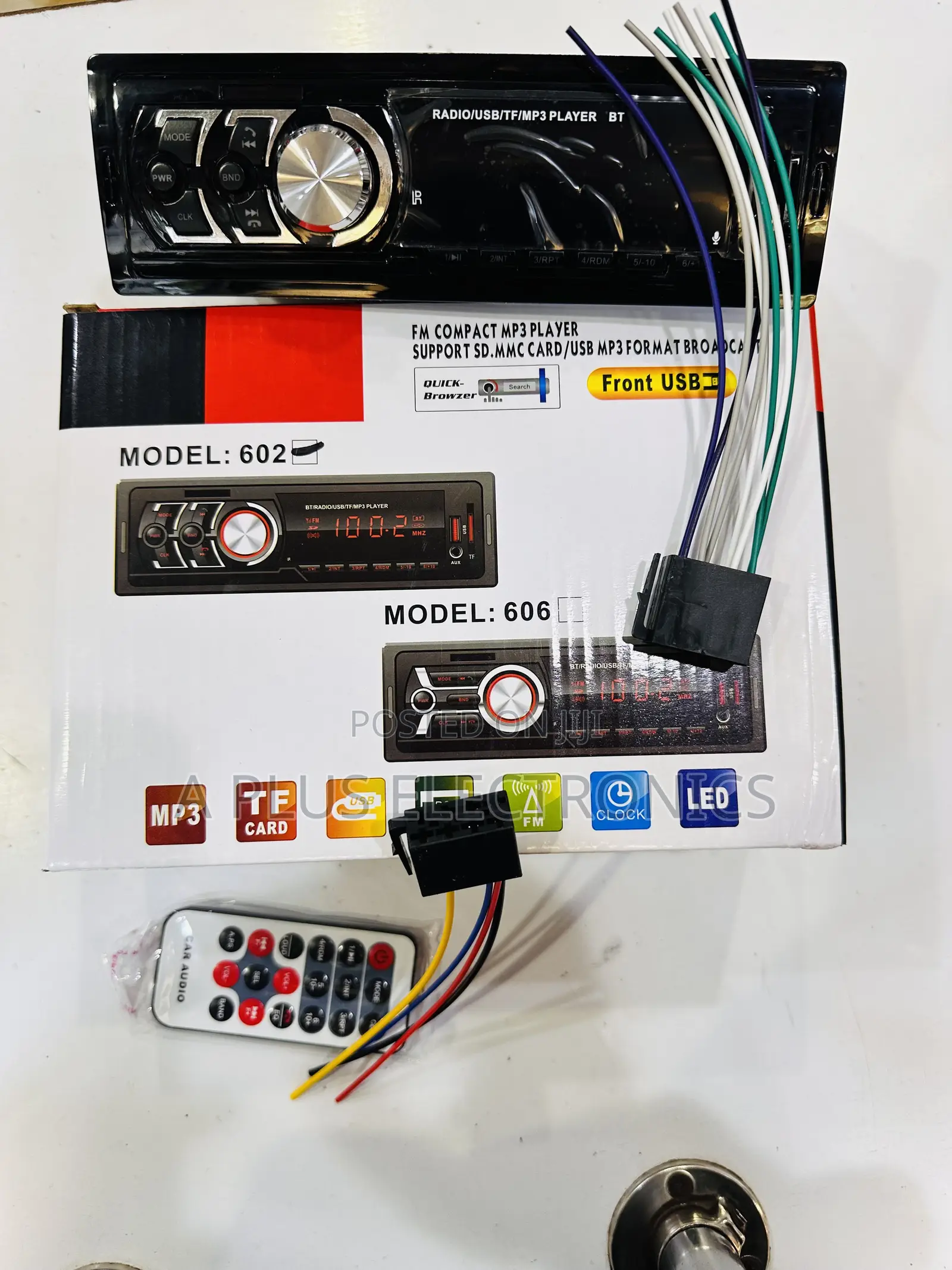 606 Mp3 Radio– Strong Bass Clear Audio