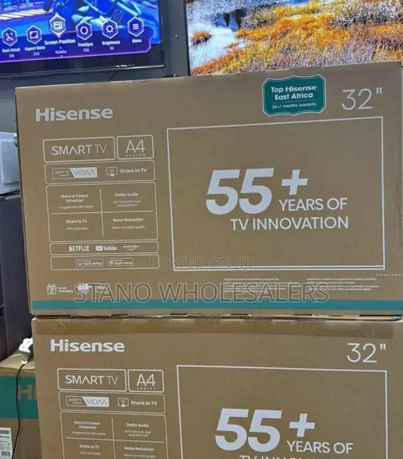 Restocked Hisense A4 Series 32 Inch Smart Tv