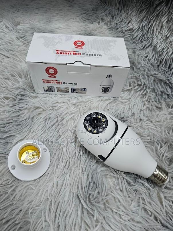 Bulb PTZ Camera Wireless CCTV With Hd Night Vision and Motion Alerts