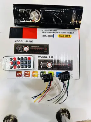 606 Mp3 Radio– Modern Design Car Stereo