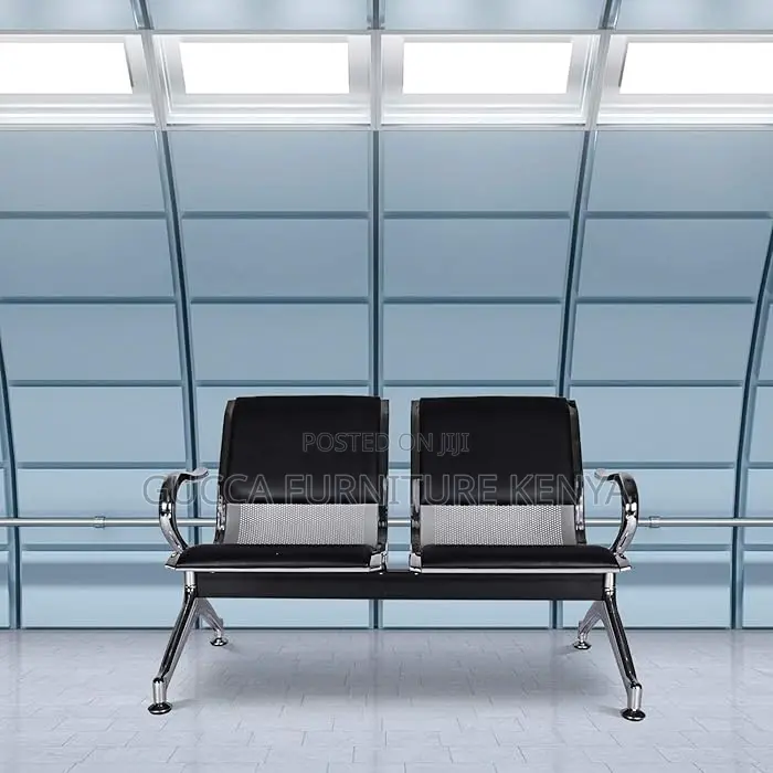 2-link Padded Office Reception Waiting Bench