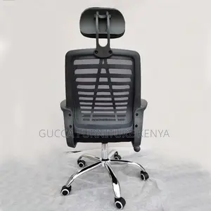 Office Adjustable Staff Headrest Chair