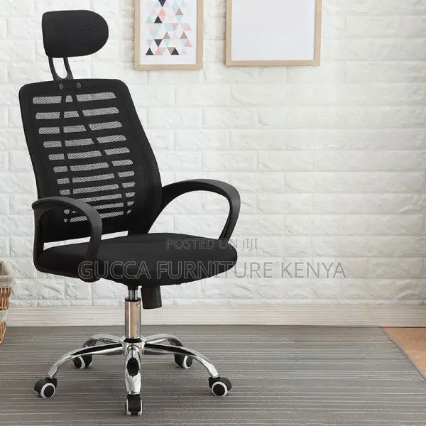 Office Adjustable Staff Headrest Chair