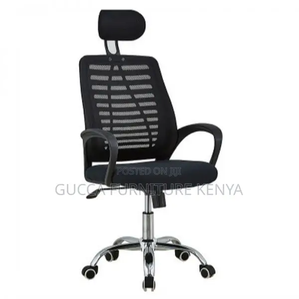 Office Adjustable Staff Headrest Chair