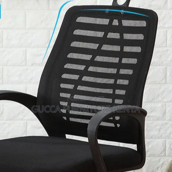 Office Adjustable Staff Headrest Chair