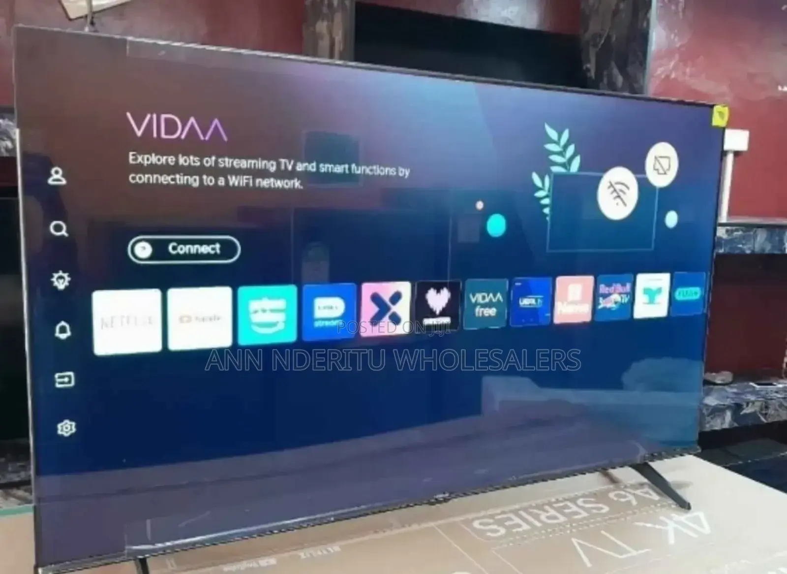 Frameless 4 K 55 Inch Hisense Television