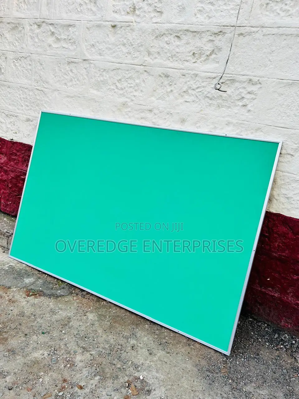 Green Local Noticeboard**Pin Boards for Notices.