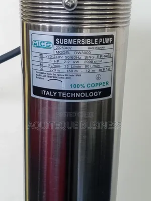 Do You Submersible Pump
3hp
2.2kva