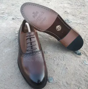 Berwick Goodyear Welted Leather Oxford Official Shoes.