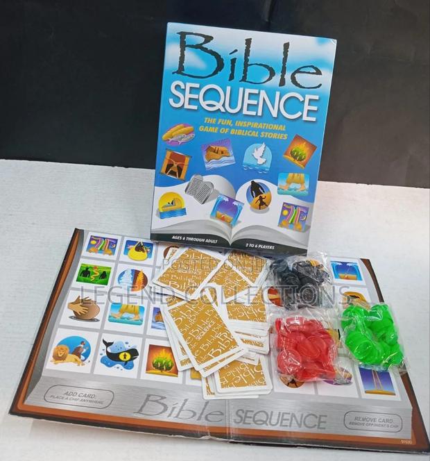 Bible Sequence Board Game - main view