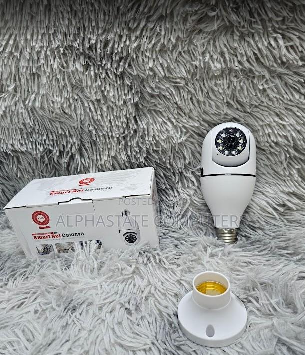 Bulb PTZ Camera Smart Wifi CCTV Security Light for Home and Business - main view