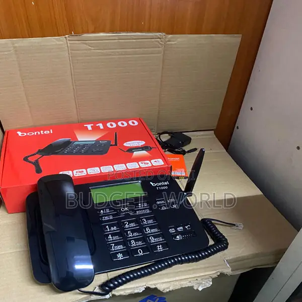 Bontel T1000 Dual Sim Wirelessdesktop Phonegsm Fixed Wireless Landline