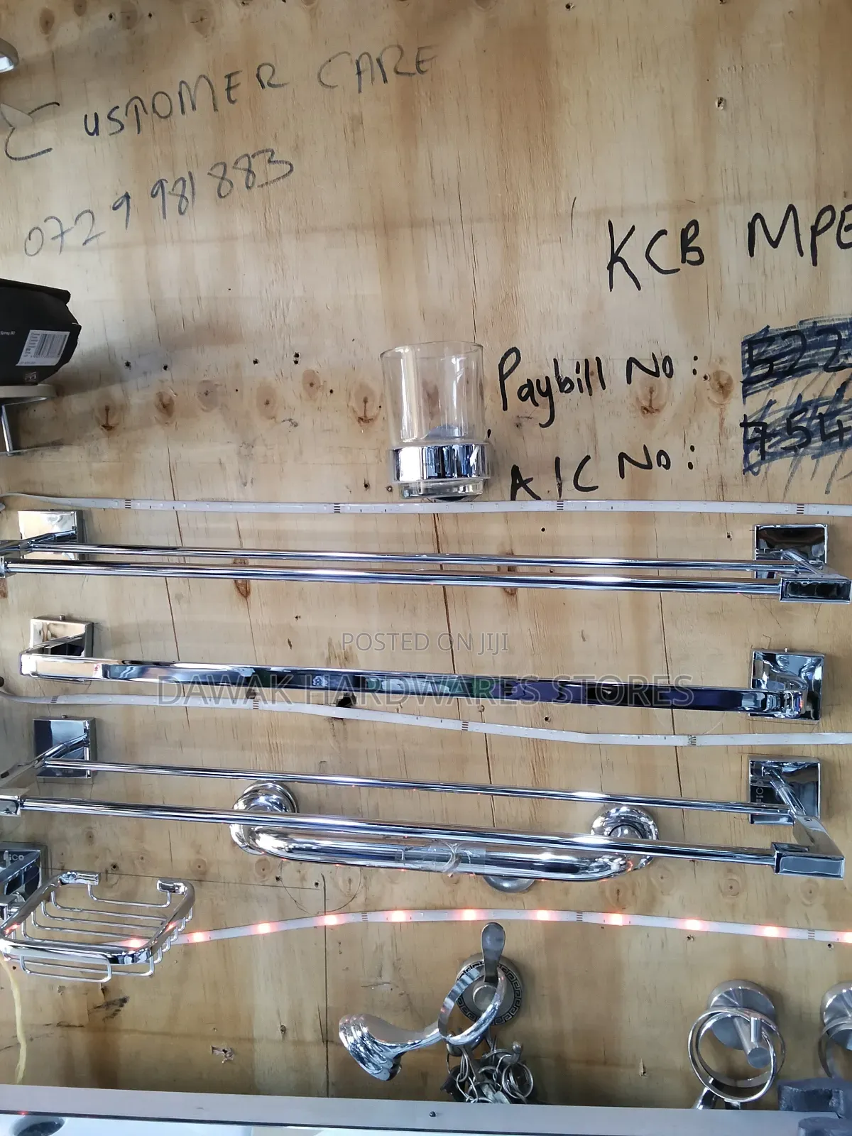 Wall Mounted Bathroom Accessories