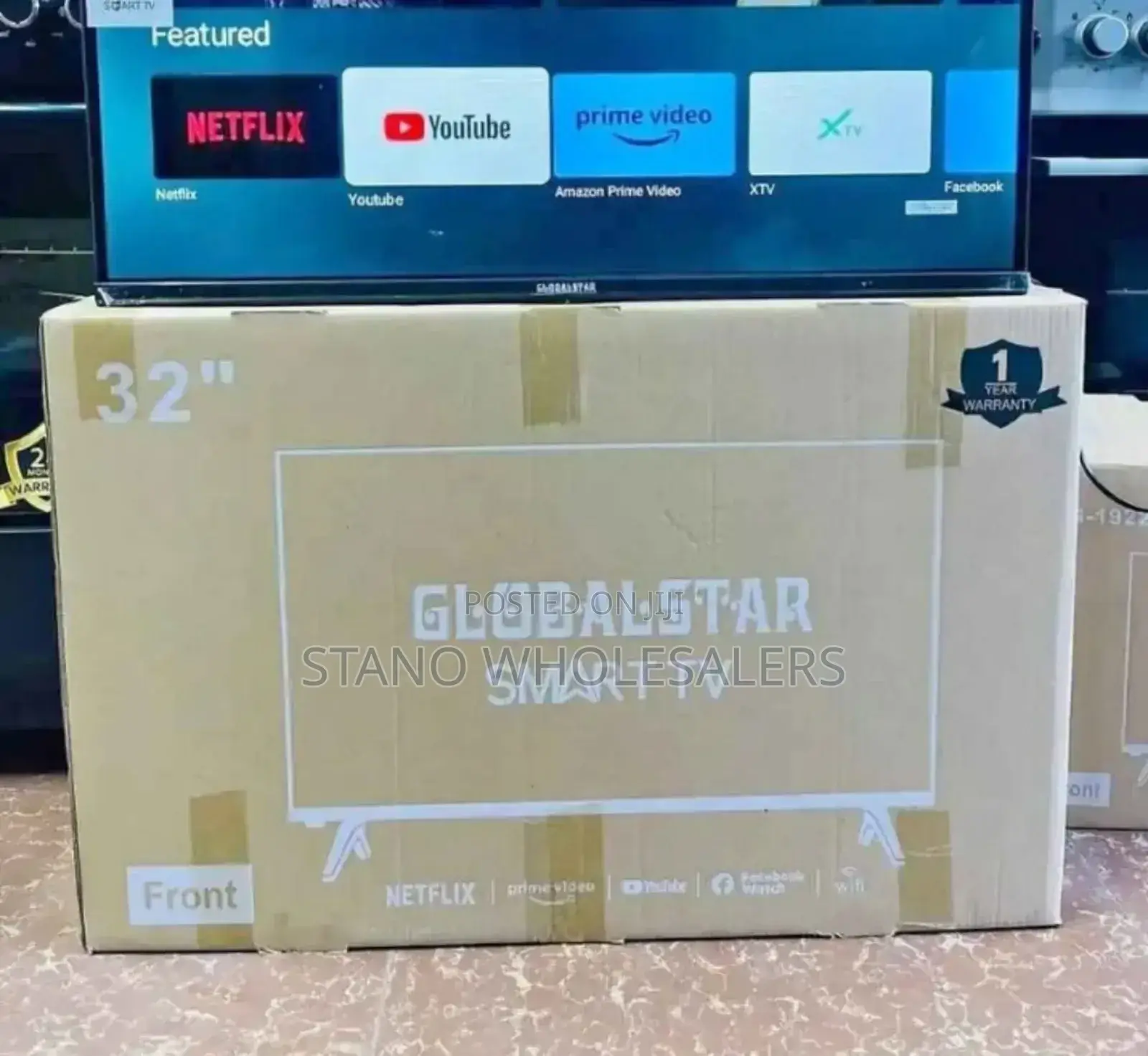 Youtube Netflix Globalstar 32 Inch Smart Tv